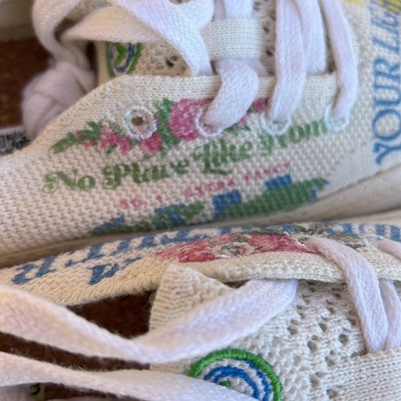 42) VANS circle bee shoes eco theory NWT sz 7 woman’s - Picture 8 of 11